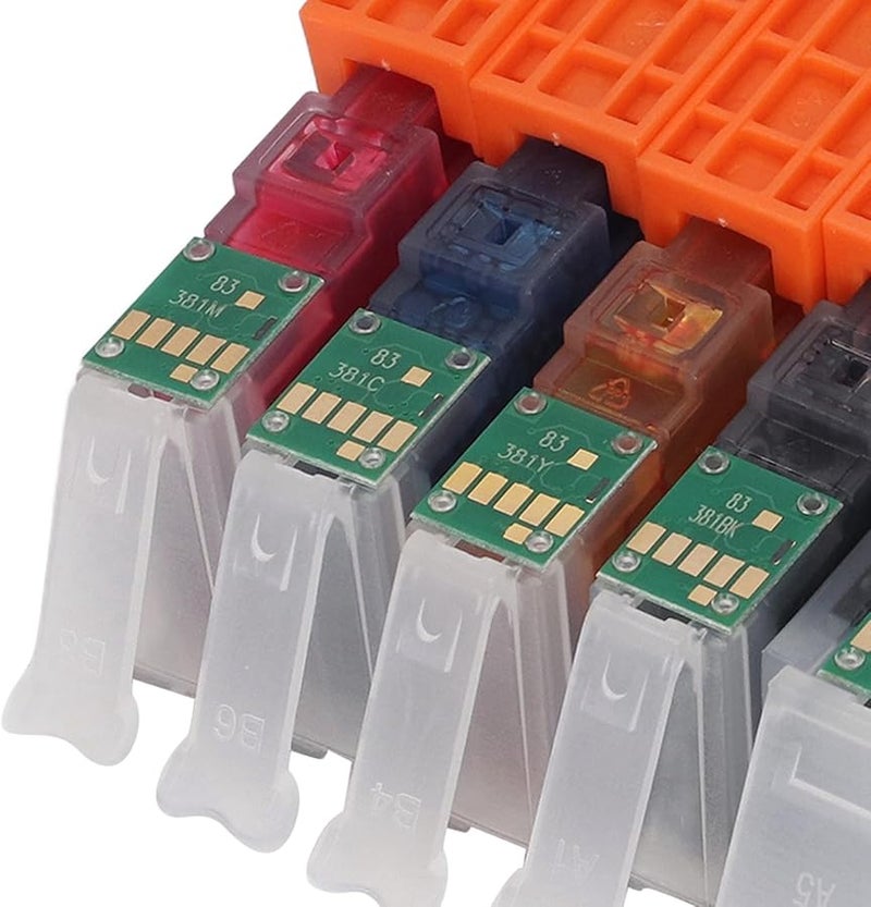 Compatible Ink Cartridges For Canon PIXUS TR703 TR7530 TR8530 TR8630 TS6130 TS6230 TS6330 Printers 5 Colors Set - Image 5